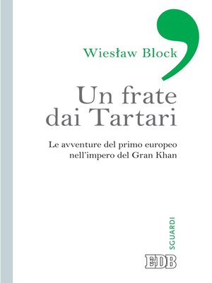 cover image of Un Frate dai Tartari
